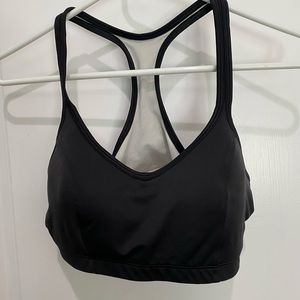 Champion Black Sports Bra, no pads, Sz M